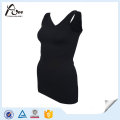 Tecido de Tabby Quick Dry Garota Stringer Singlet Gym Vestuário